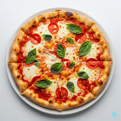 Cheese & Tomato Pizza 