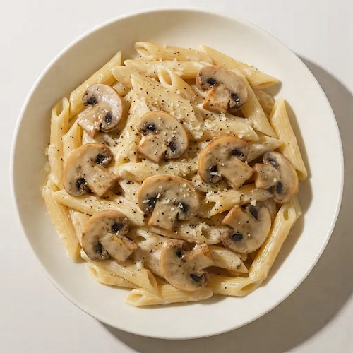 Penne Funghi Crema 