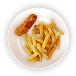 Kids Sausage & Chips 