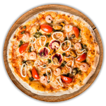 Mixed Seafood Pizza 