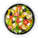 Portion Of Salad 