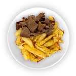 Chips & Doner Meat 
