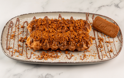 Lotus Biscoff Waffle 