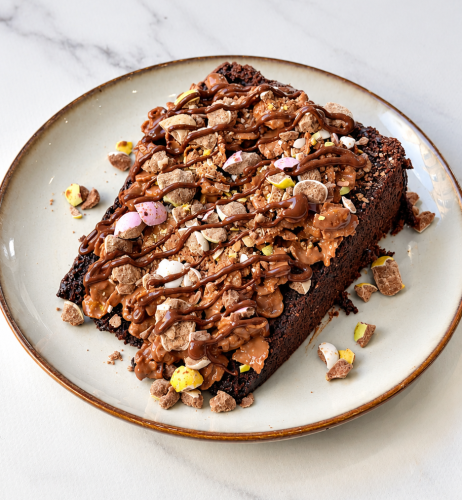 Crunch Fudge Cake 