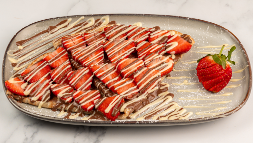 Strawberry & Nutella Crepe 