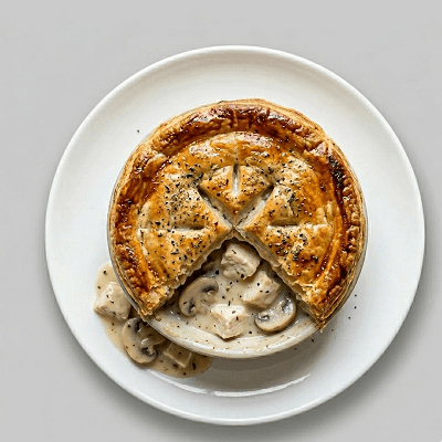 Chicken & Mushroom Pie 