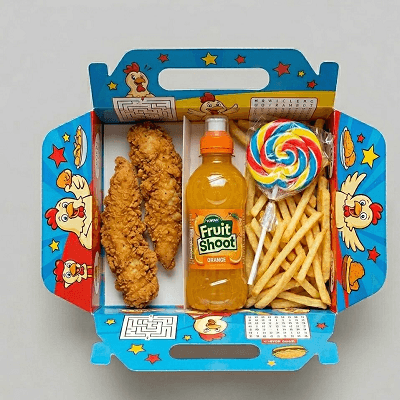2 Sf Chicken Strips Kids Box 