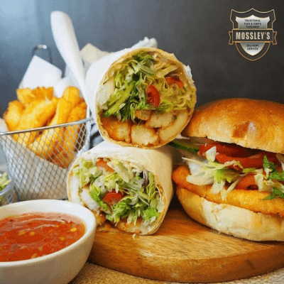 Battered Halloumi Fritter 