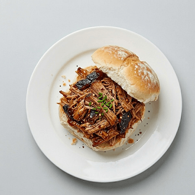 Pulled Pork Bap With Chip 