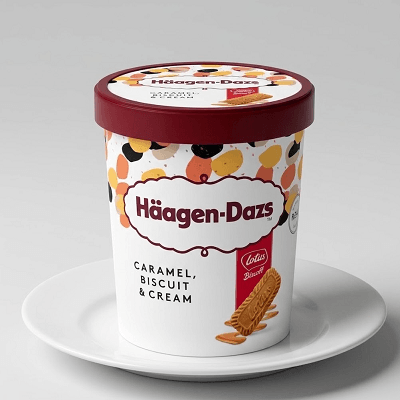 Haagen-dazs Caramel Biscuit & Cream 95ml 