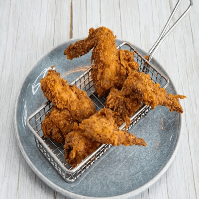 Piri Piri Southern Style Wings With Chips 