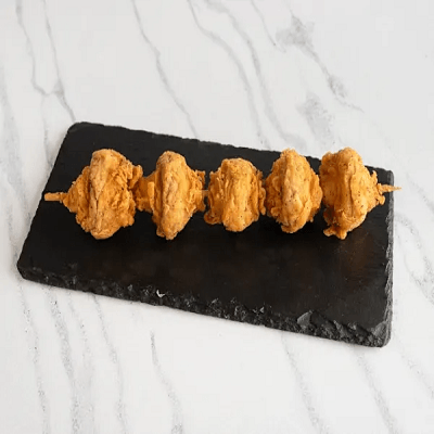 Southern Fried Mushrooms On A Stick 