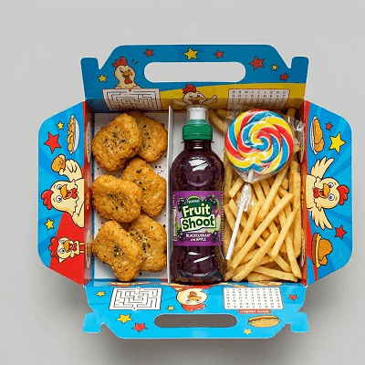 4 Chicken Nuggets Kids Box 