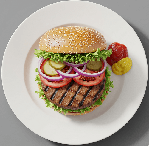 1/4lb Beef Burger 