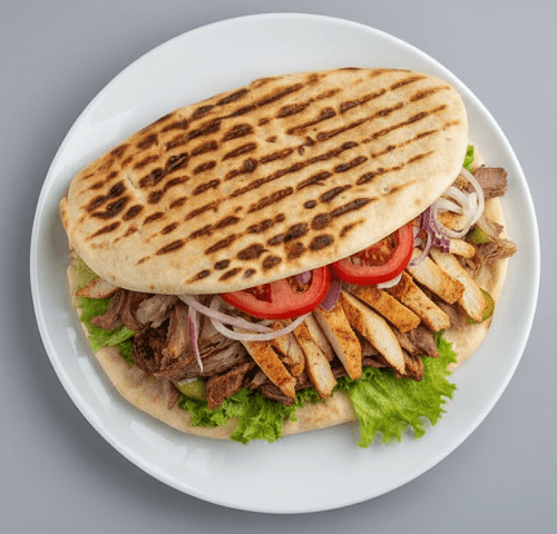 Large Mixed Pitta Kebab 
