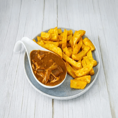 Chicken Curry & Chips 