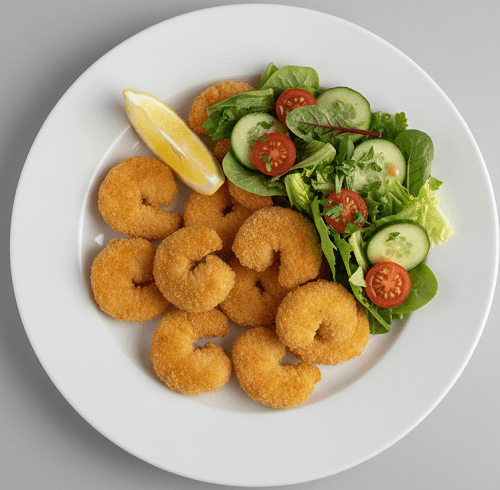 Scampi Salad & Tartare Sauce 