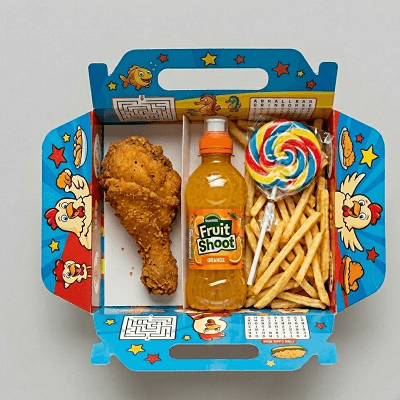 1 Sf Chicken Drumstick Kids Box 