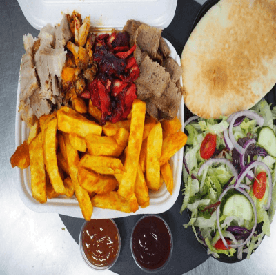 Mixed House Special Kebab 
