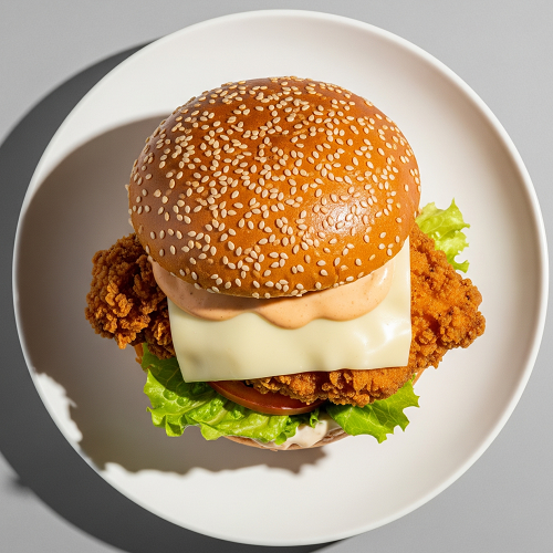 Chicken Deluxe Burger 
