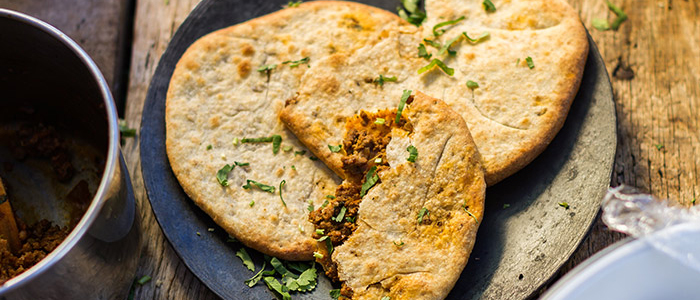 Mince Nan Bread 