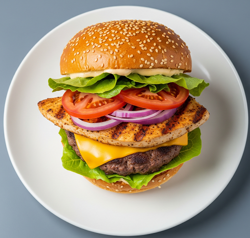 Volcano Burger 