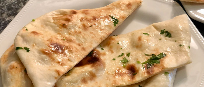Cheese & Tomato Nan Bread 