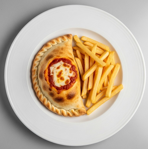 Kids Cheese & Chicken Calzone 