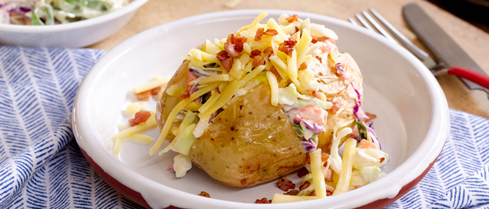 Baked Potato With Chicken Mayo 