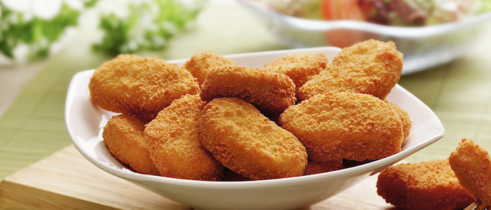 Kids Chicken Nuggets, Chips & Cheese 