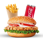 Chicken Burger Meal 