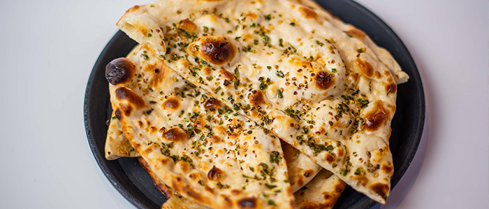Garlic Tomato Nan Bread 