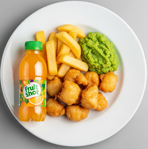 Kids Chicken Popcorn & Chips 